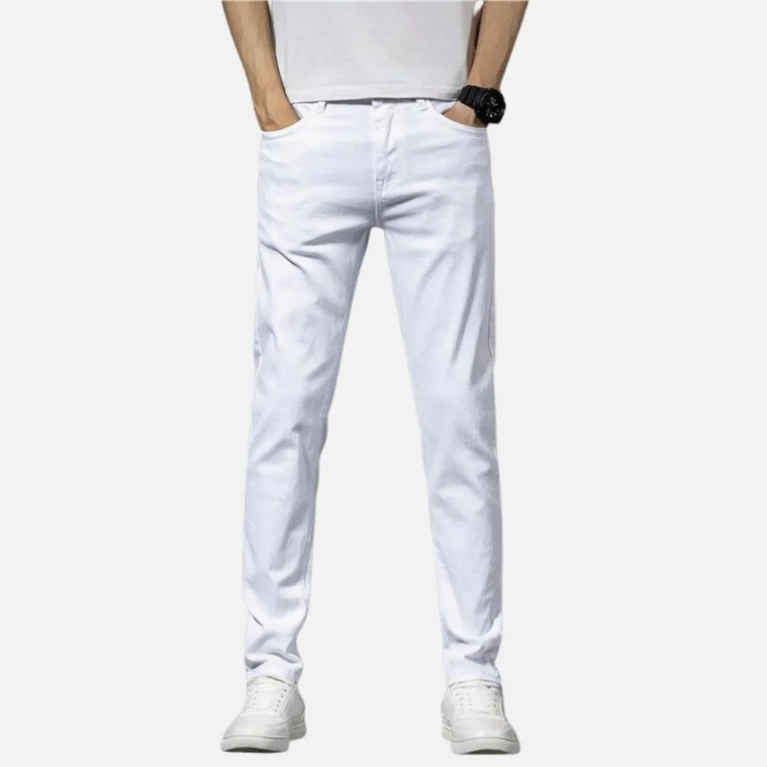 Antonios White Vintage Pants