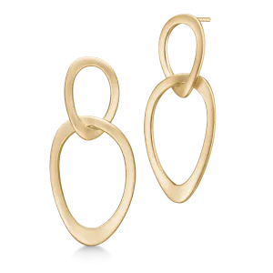 Ava Gold Plated Earrings