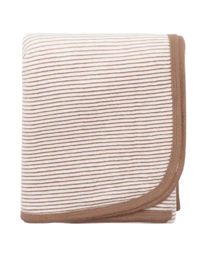 Bebe Eli Stripe Velour Bunny Rug