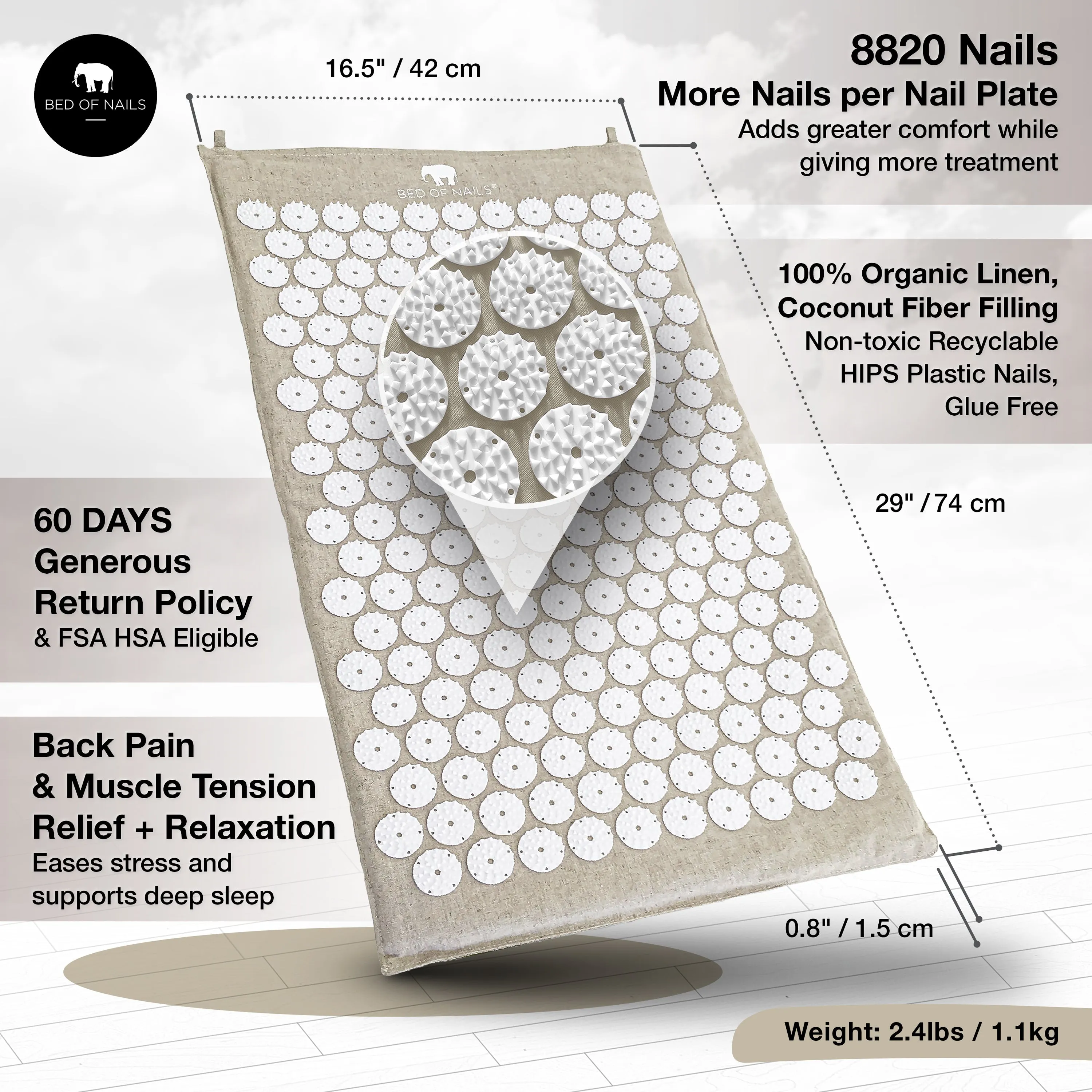 Bed of Nails ECO Mat