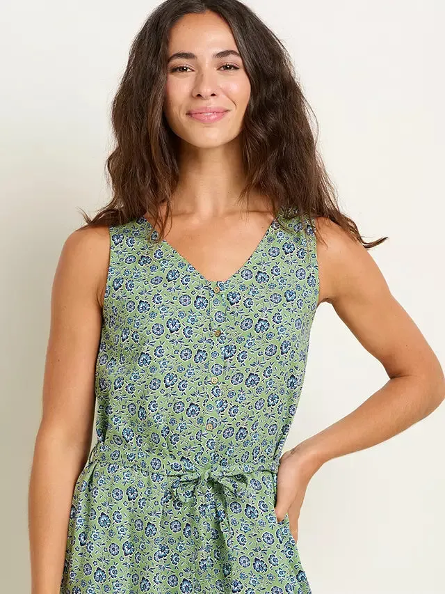 BRAKEBURN Elsie Green Floral Jumpsuit