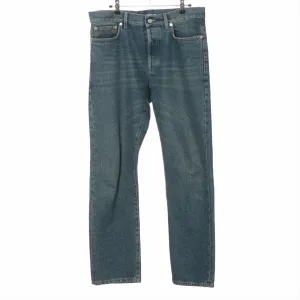 Dior Cotton Denim Pants Blue