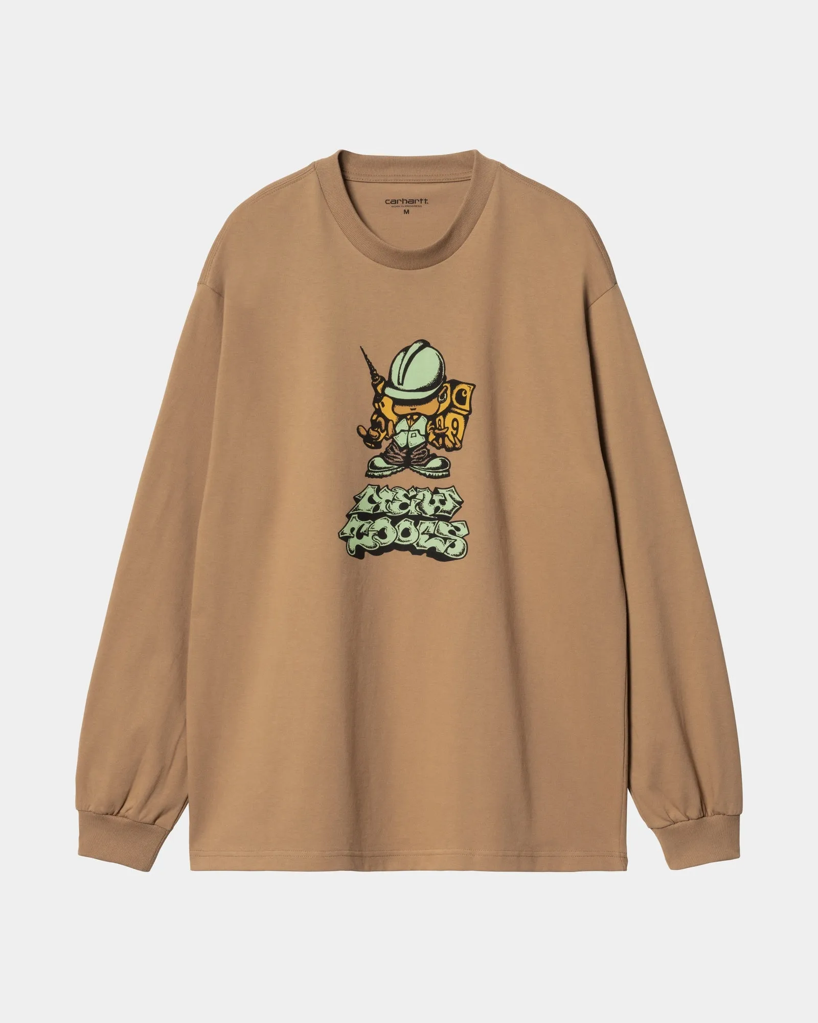 Drill Boy Long Sleeve T-Shirt | Peanut