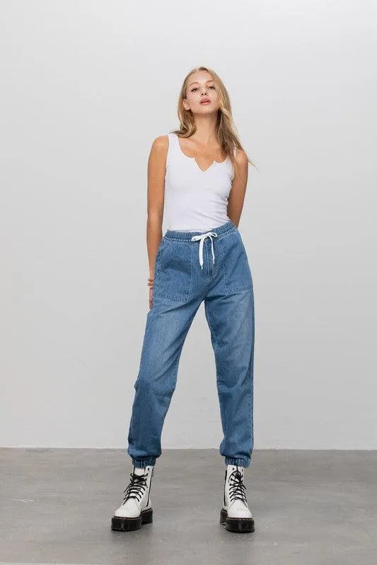 Easy Breezy Premium Jogger Denim Pants