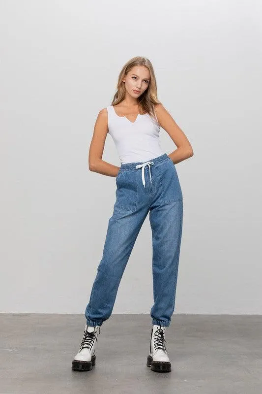 Easy Breezy Premium Jogger Denim Pants