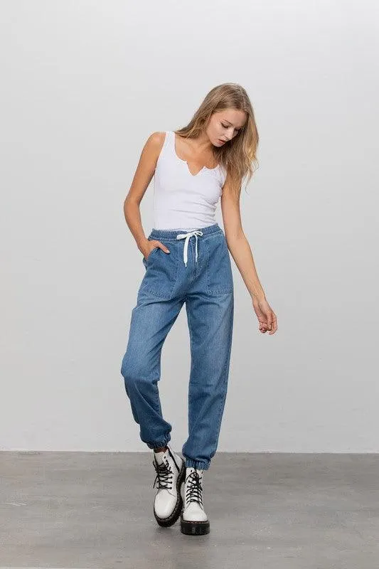 Easy Breezy Premium Jogger Denim Pants