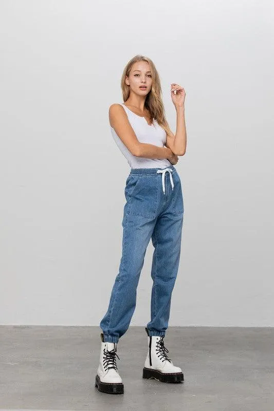 Easy Breezy Premium Jogger Denim Pants