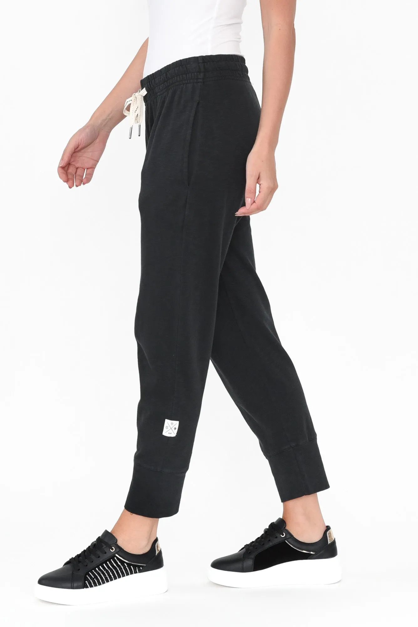 Fundamental Brunch Black Cotton Pants