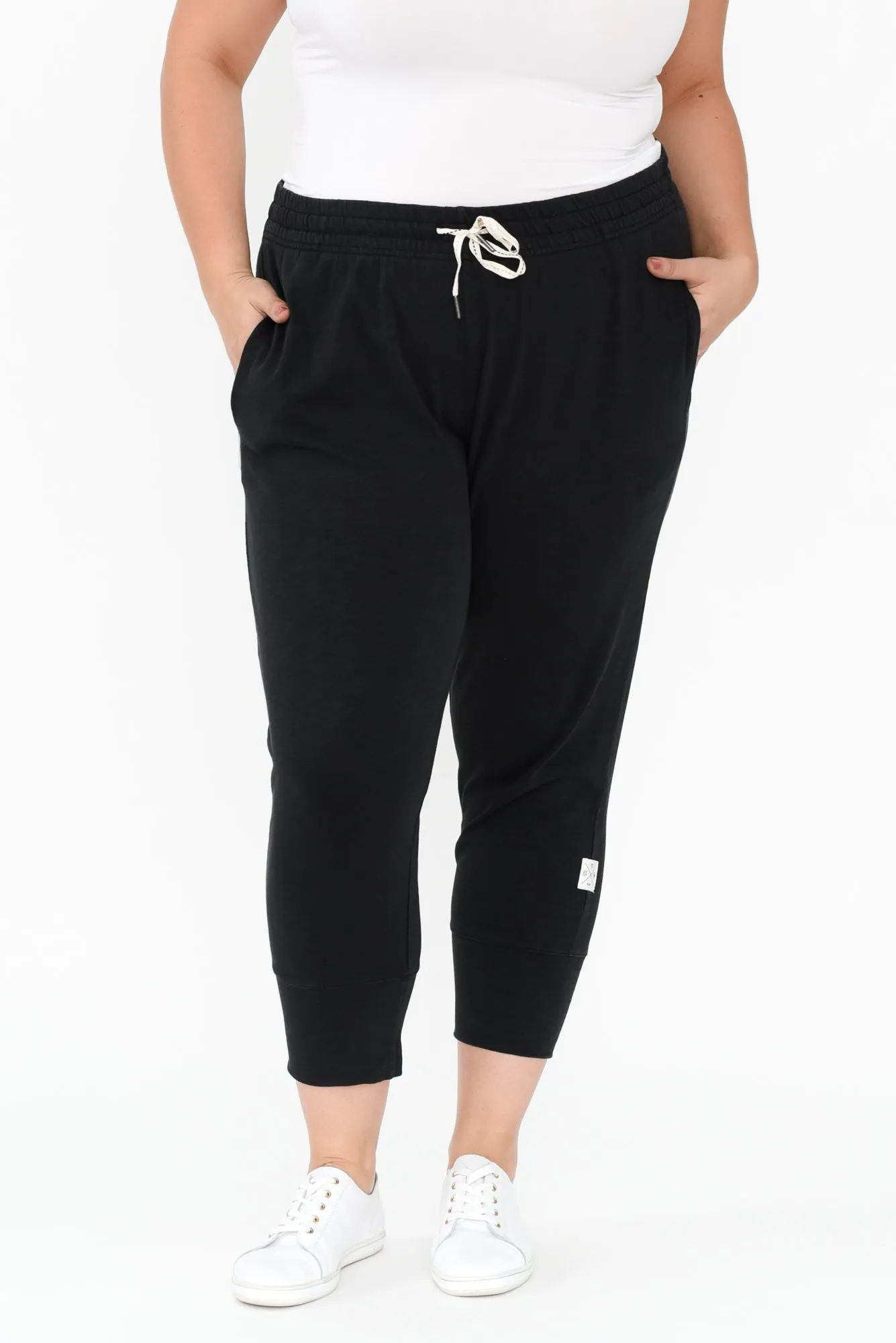 Fundamental Brunch Black Cotton Pants