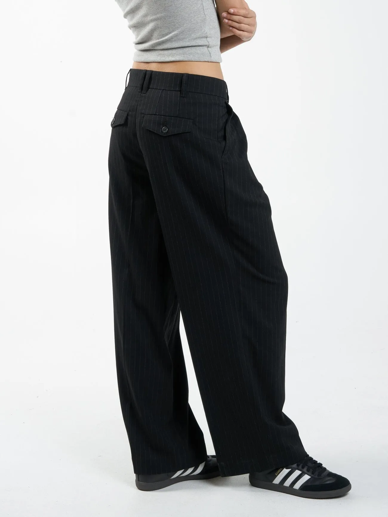 Giovanna Trouser - Charcoal