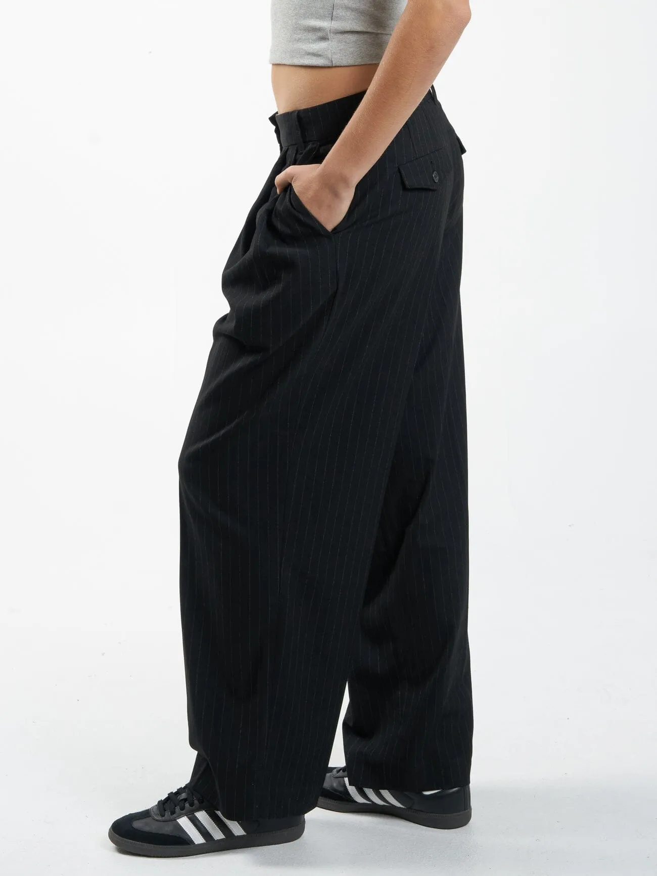 Giovanna Trouser - Charcoal