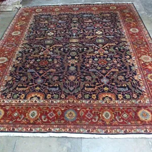 Hand-knotted Wool Persian Carpet 60 X 90 cm