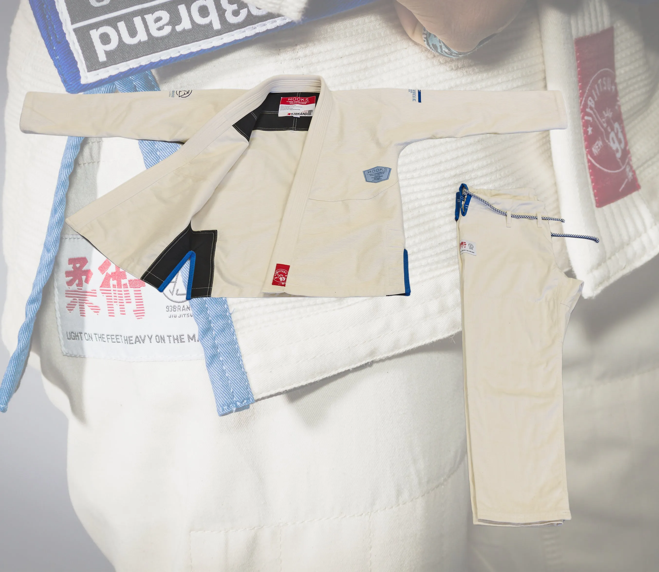 HOOKS V4 Jiu Jitsu Gi - Unbleached