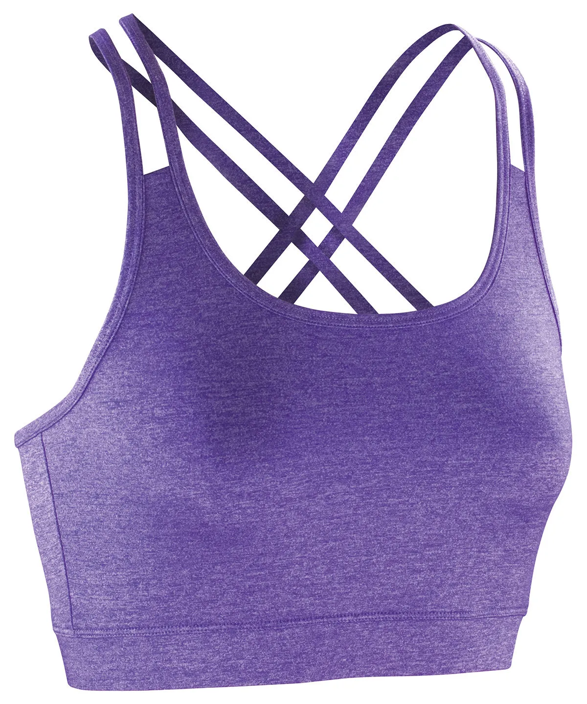 Lavender - Women's fitness crop top