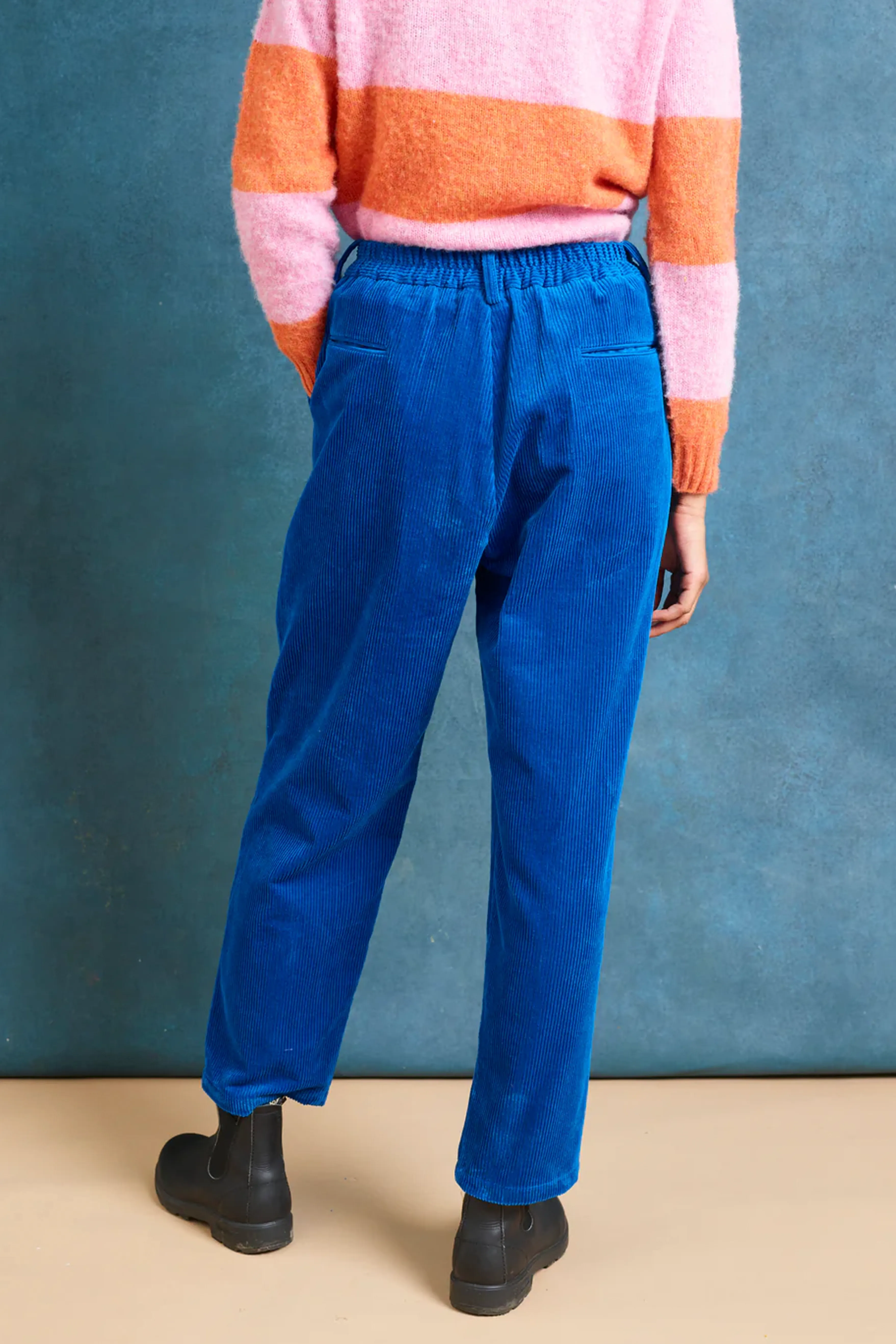 Lowie Easy Trouser in Cobalt