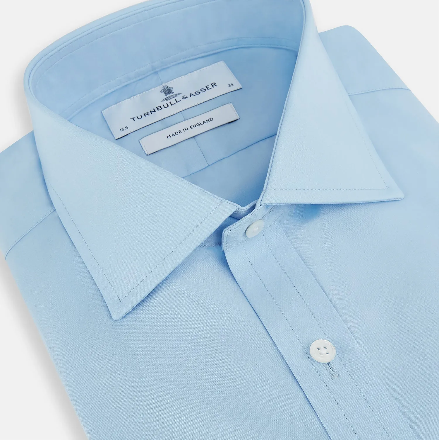 <div>Dr. No Blue Cotton Shirt With Cocktail Cuff As Seen On James Bond</div>