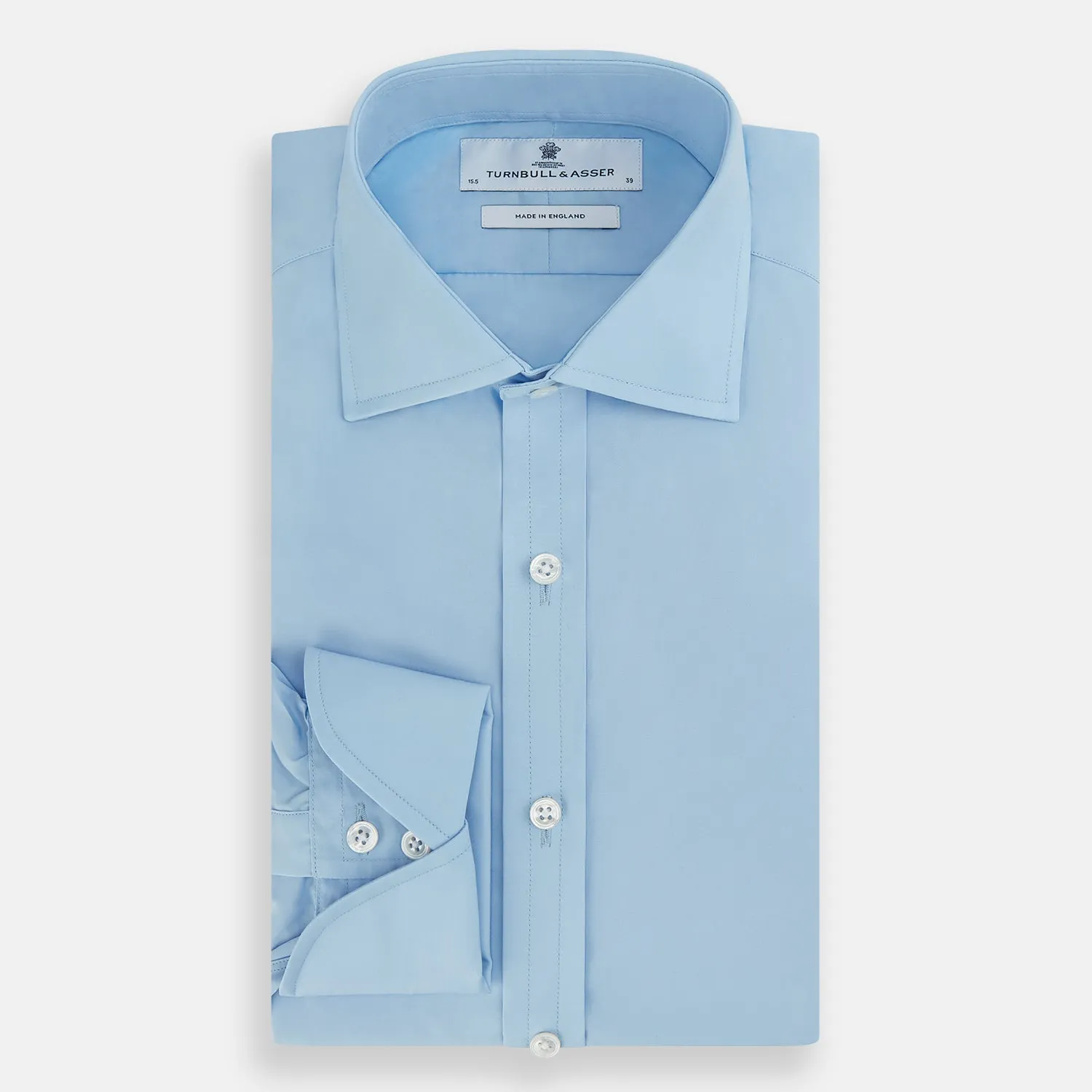 <div>Dr. No Blue Cotton Shirt With Cocktail Cuff As Seen On James Bond</div>