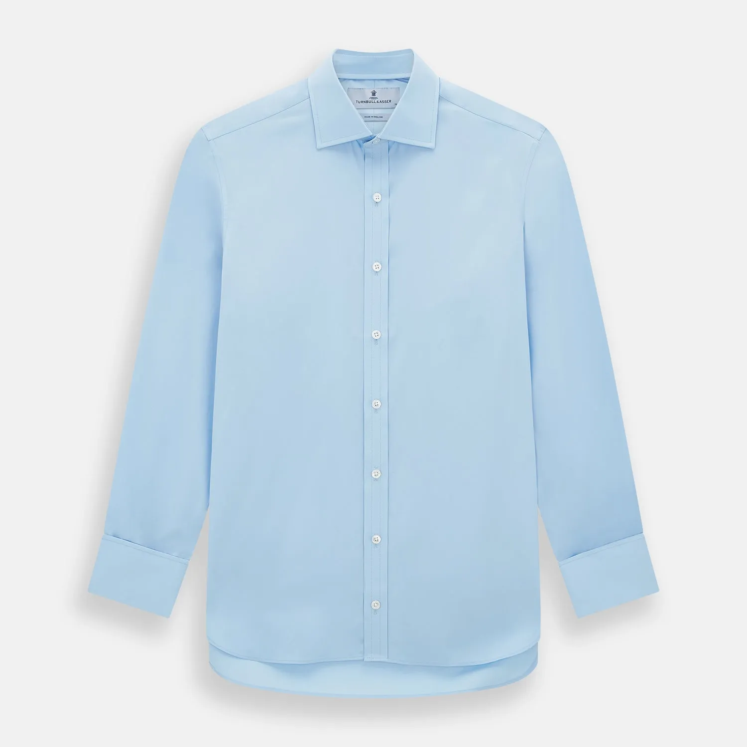 <div>Dr. No Blue Cotton Shirt With Cocktail Cuff As Seen On James Bond</div>