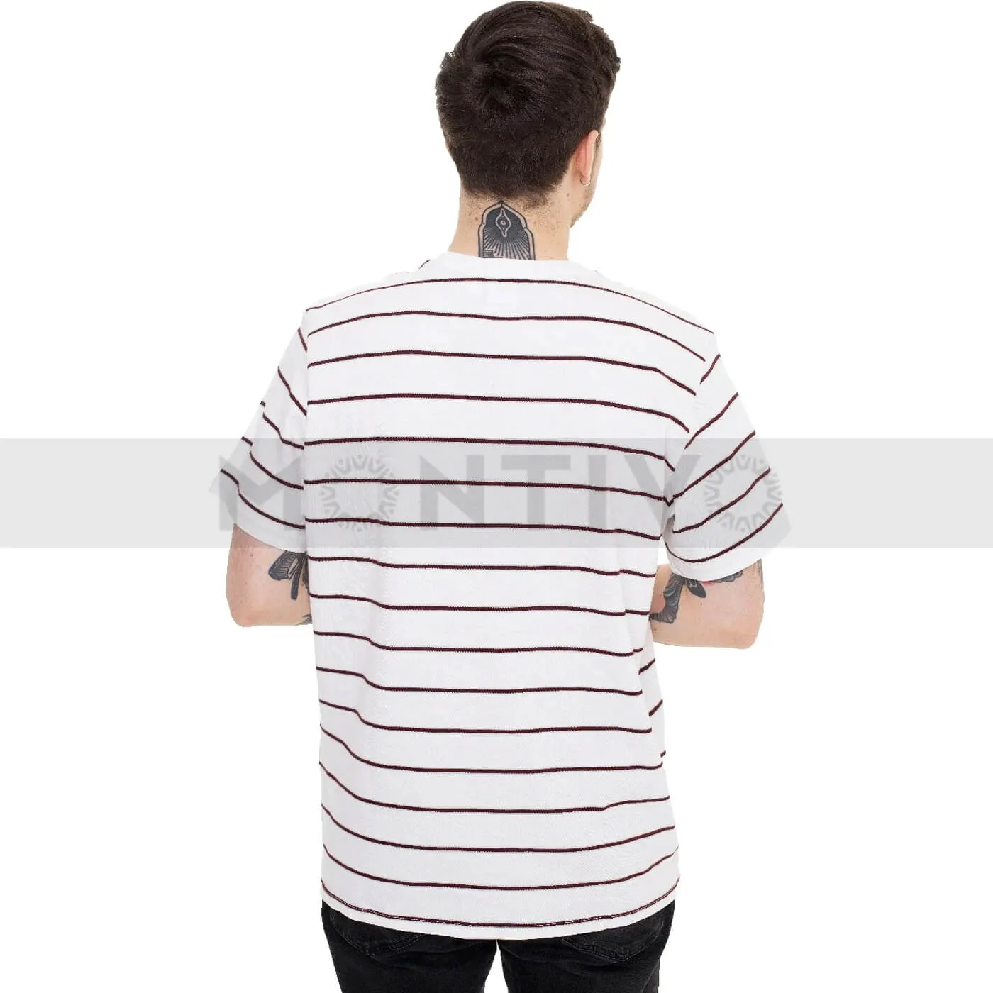 Lvs Relaxed Fit Striped Tee