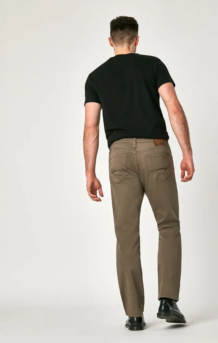 MATT RELAXED STRAIGHT LEG IN DUSTY OLIVE TWILL