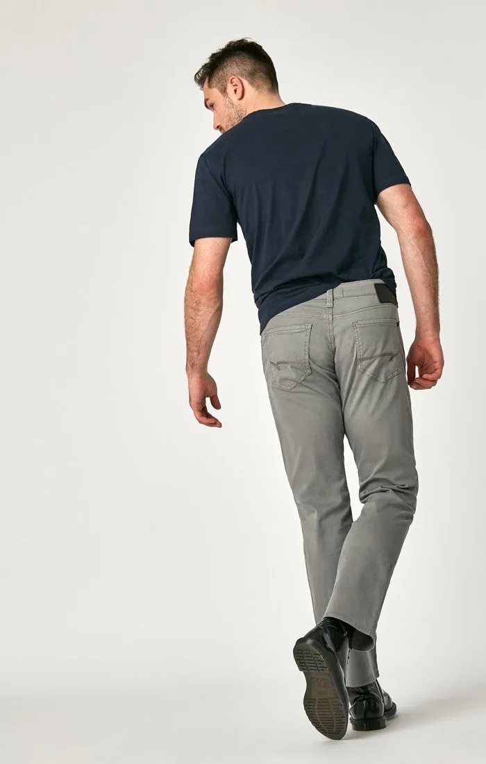 MATT RELAXED STRAIGHT LEG IN GREY TWILL