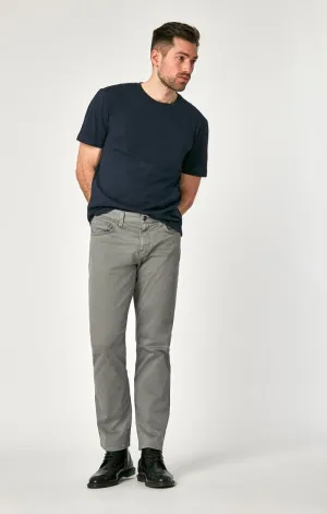 MATT RELAXED STRAIGHT LEG IN GREY TWILL