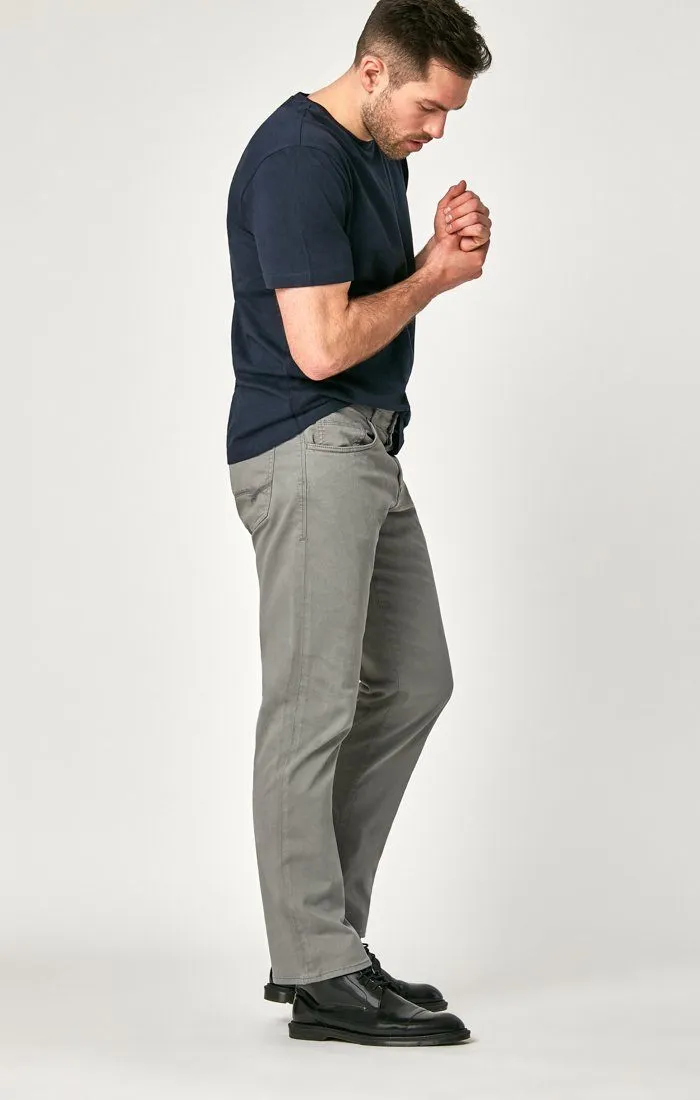 MATT RELAXED STRAIGHT LEG IN GREY TWILL