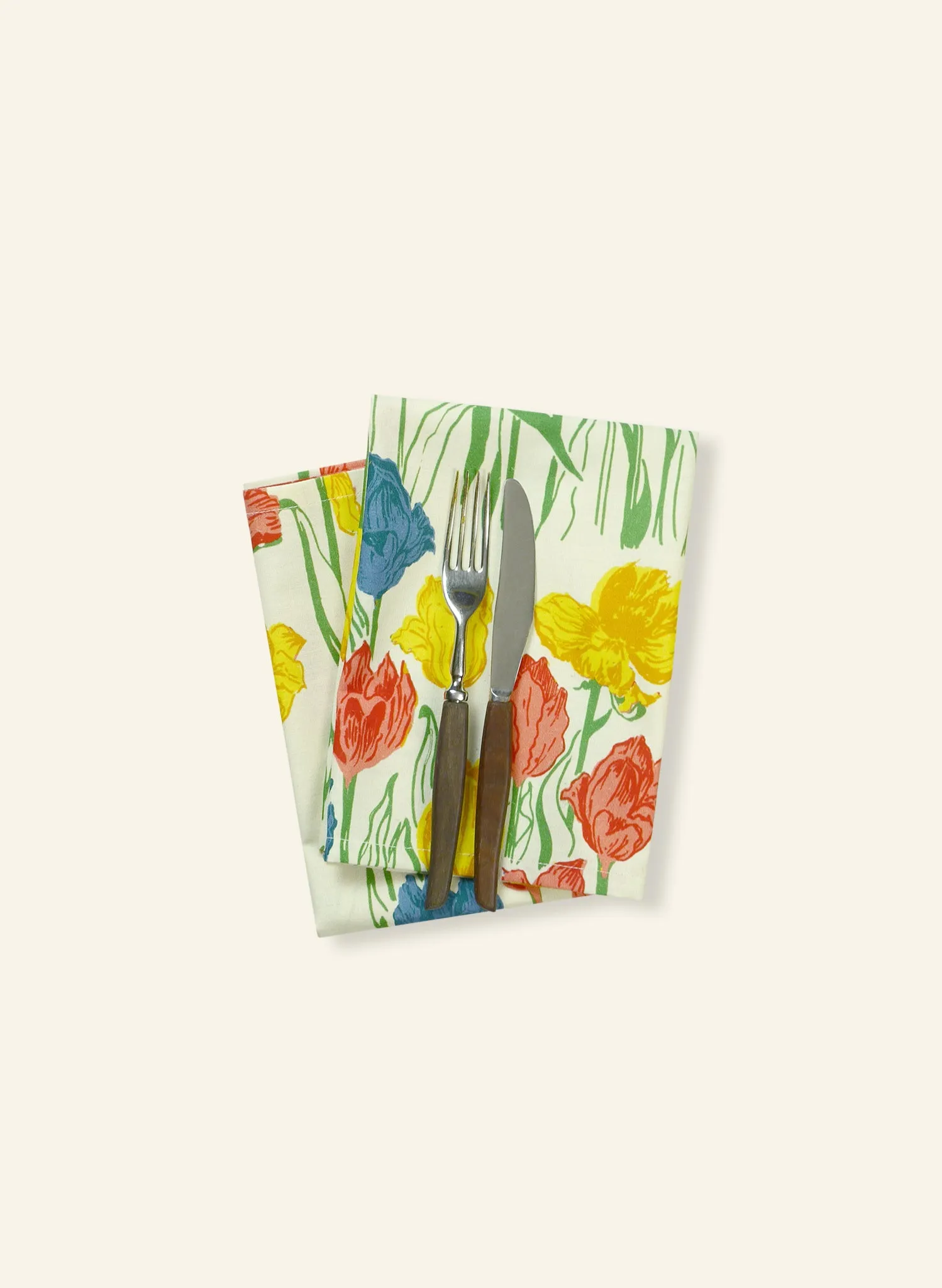 Napkin Set - Tulips