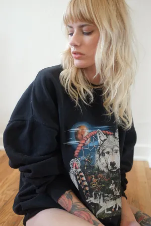 Native Wolf Sweatshirt