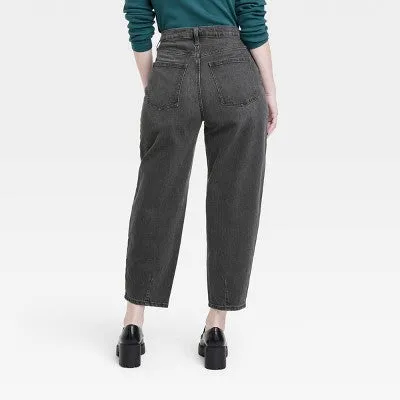 New - Universal Thread Women's Super-High-Rise Tapered Balloon Jeans