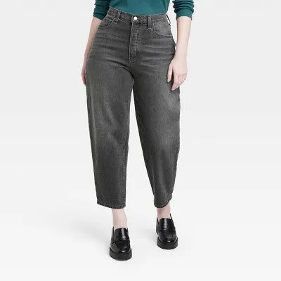 New - Universal Thread Women's Super-High-Rise Tapered Balloon Jeans