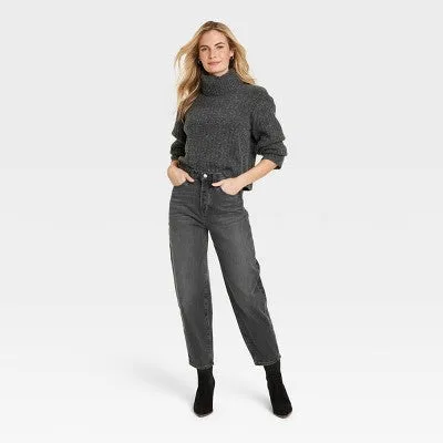 New - Universal Thread Women's Super-High-Rise Tapered Balloon Jeans