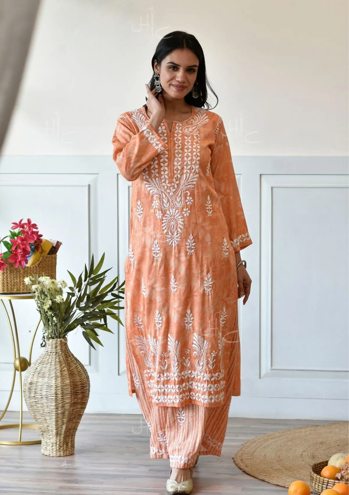 Nima Rayon Straight Kurta Set