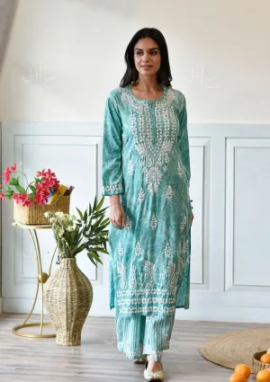 Nima Rayon Straight Kurta Set