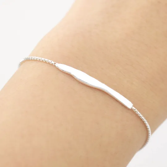 Organic Bracelet - Silver