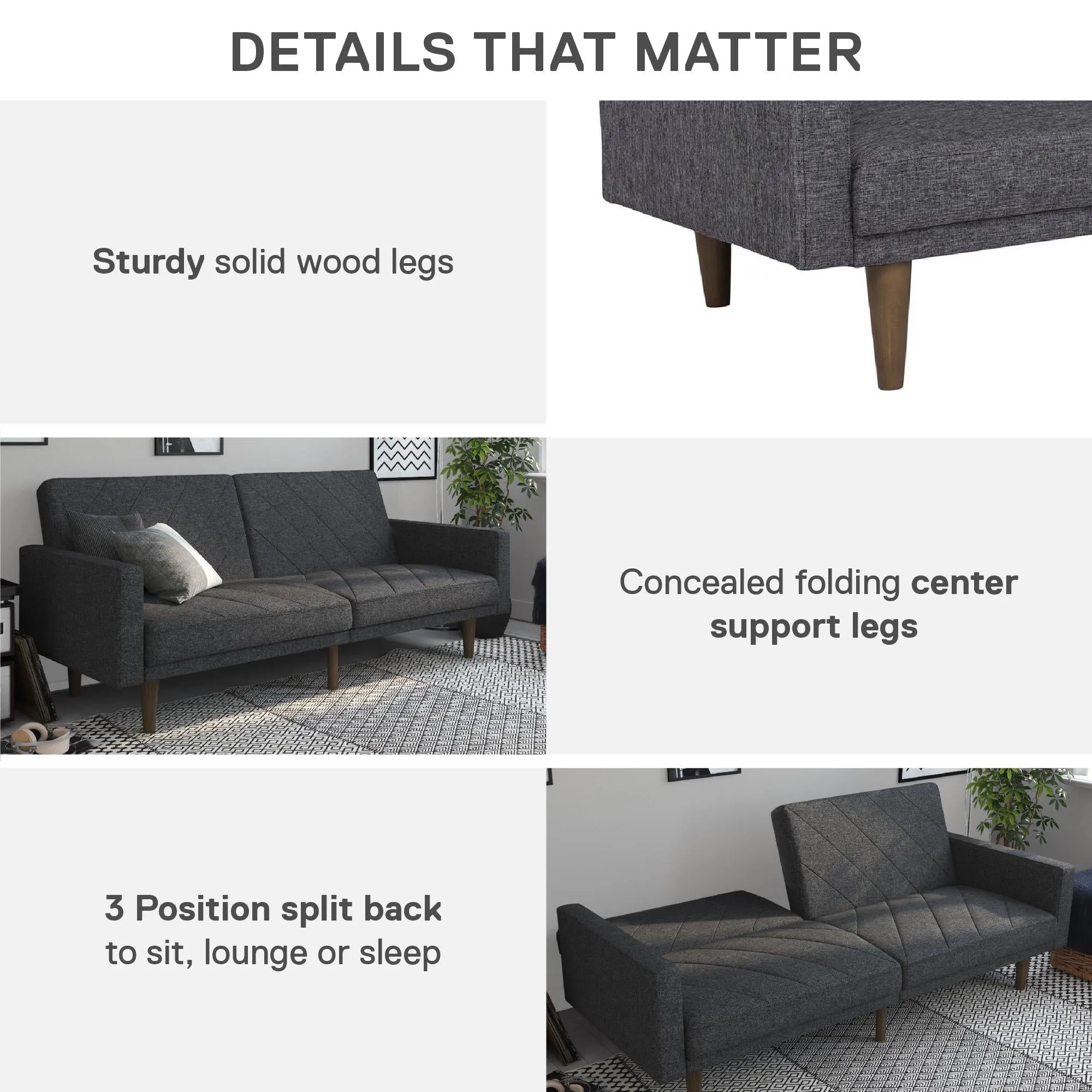 Paxson Futon Sofa Bed