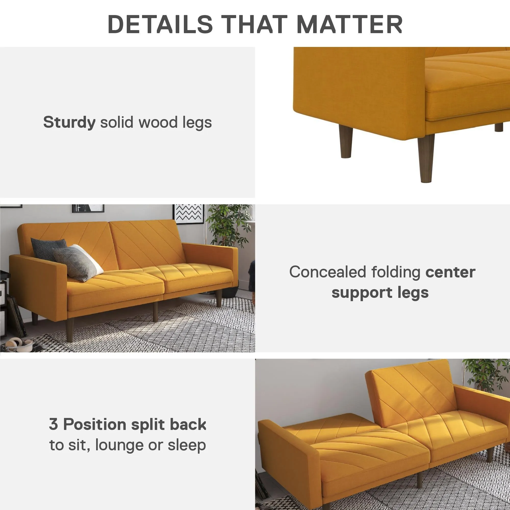 Paxson Futon Sofa Bed