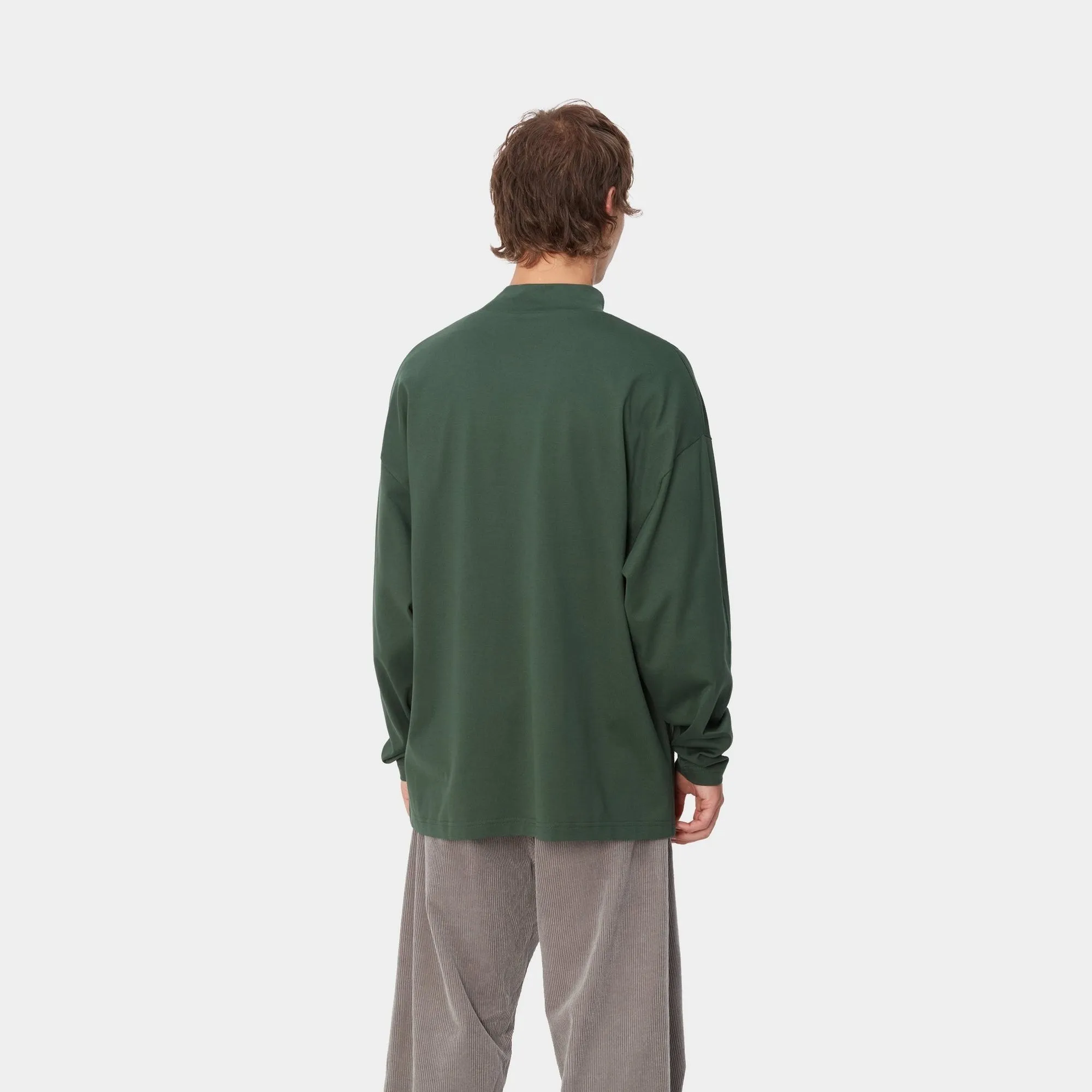 Script Mockneck Long Sleeve T-Shirt | Sycamore Tree