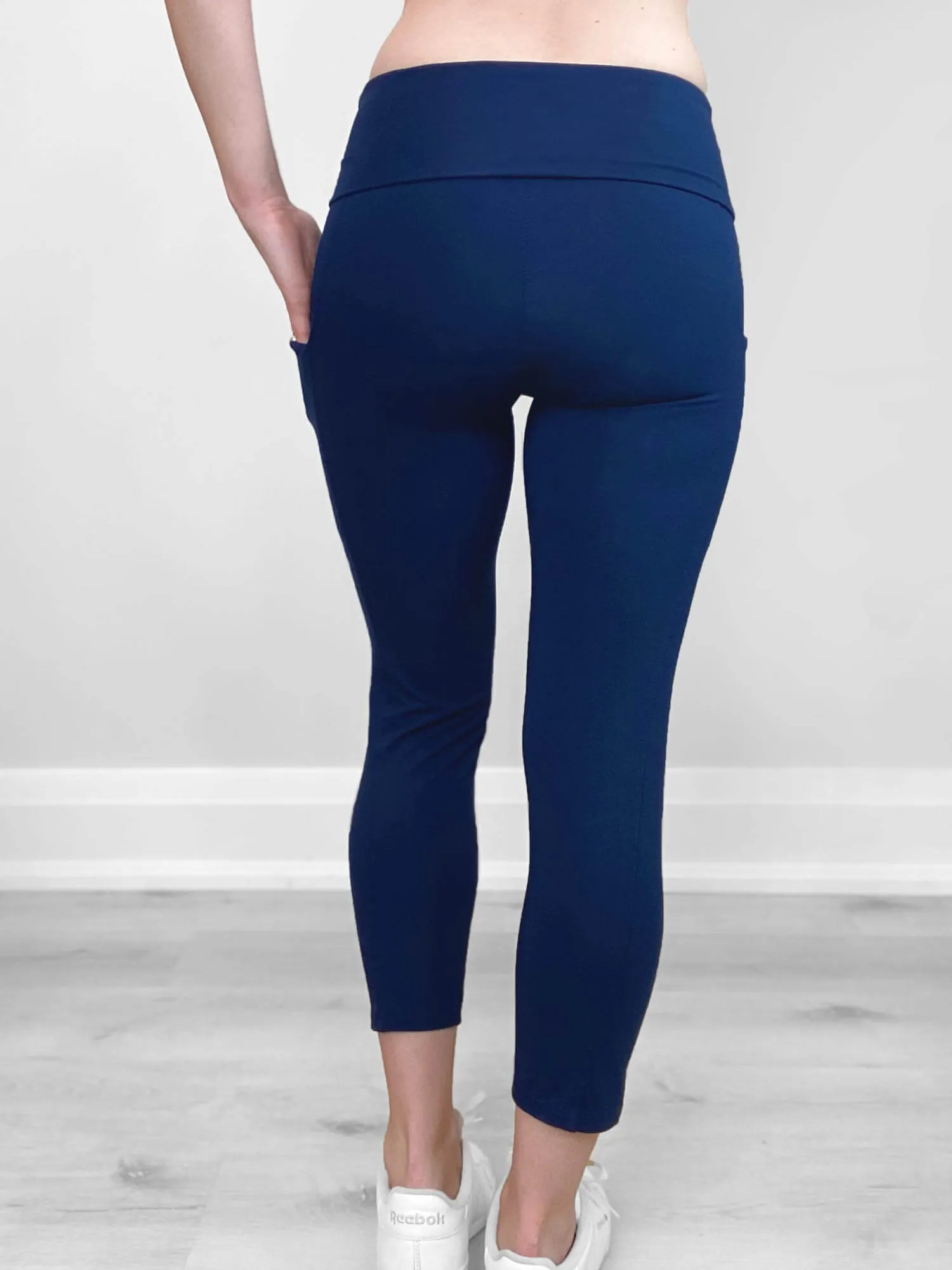 Seana high waisted pocket capri legging