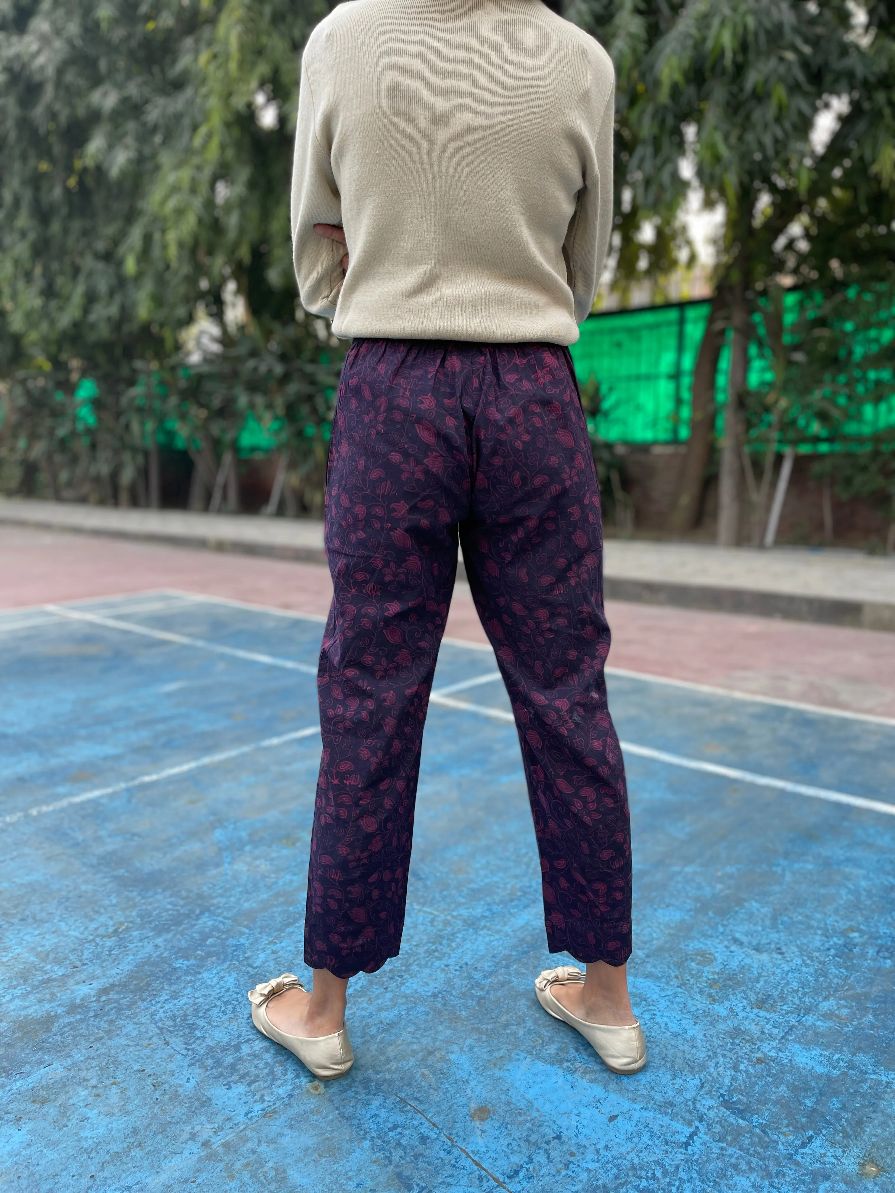 Shelly Scallop Pants