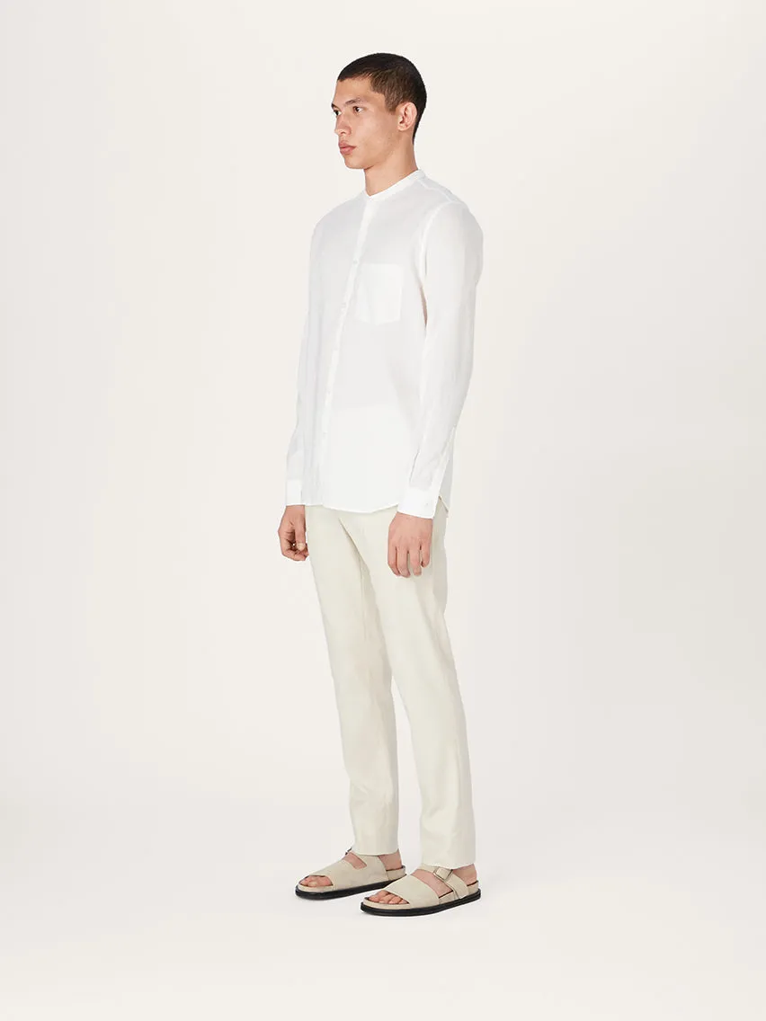 The 24 Trouser Linen || Ivory | Linen