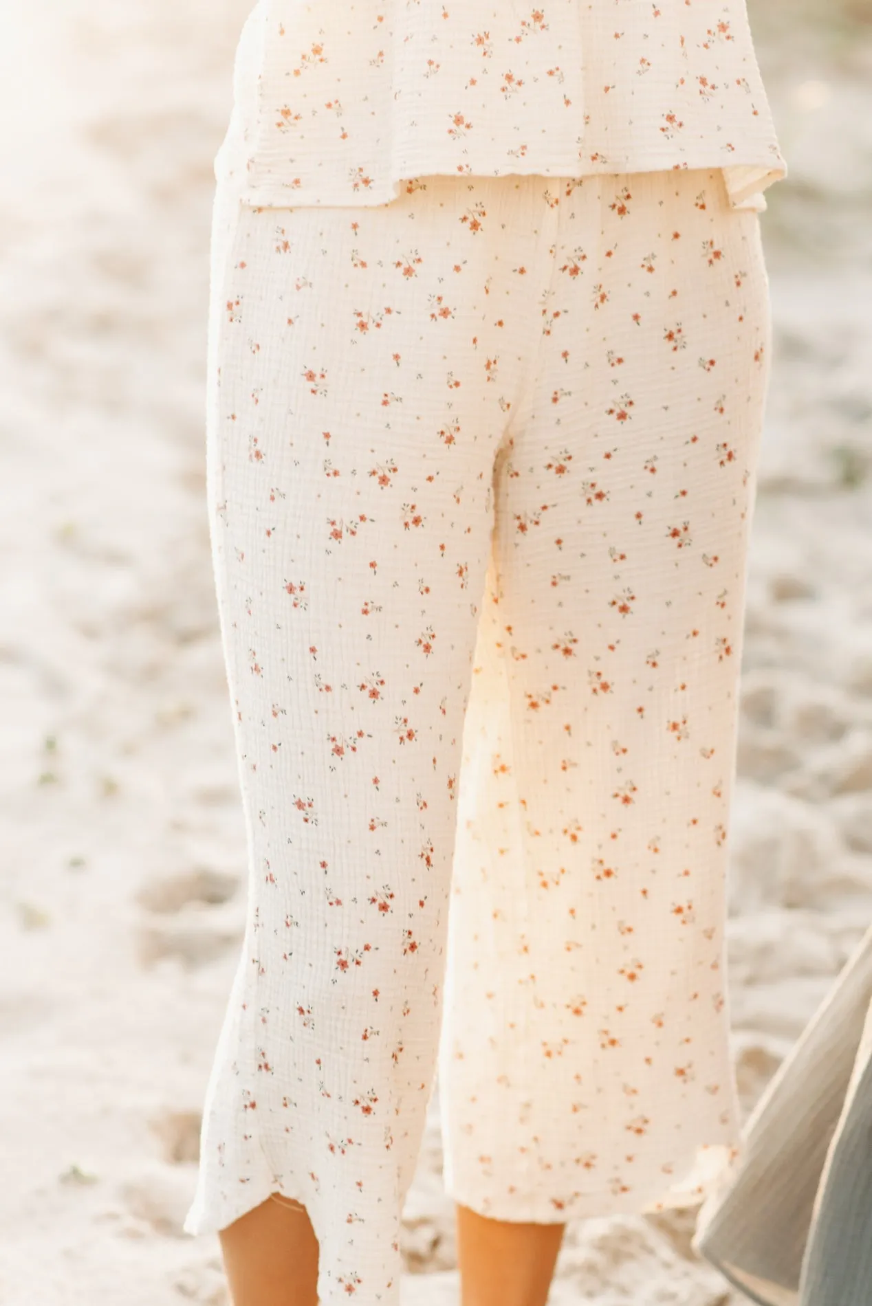 Women's Eden Capris (soft floral muslin)