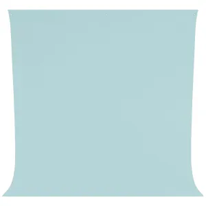 Wrinkle-Resistant Backdrop - Pastel Blue (9' x 10')