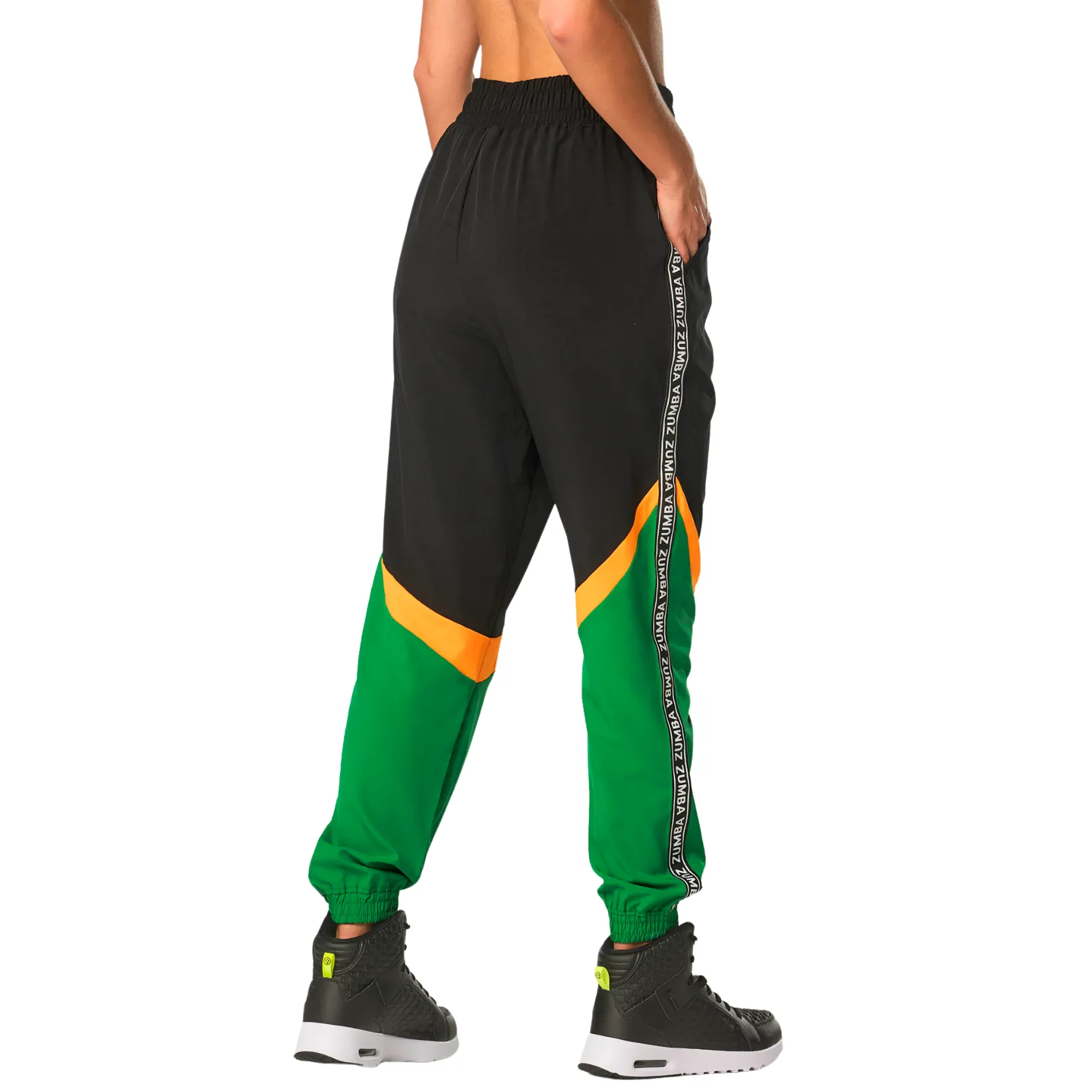 Zumba Sunset High Waisted Track Pants