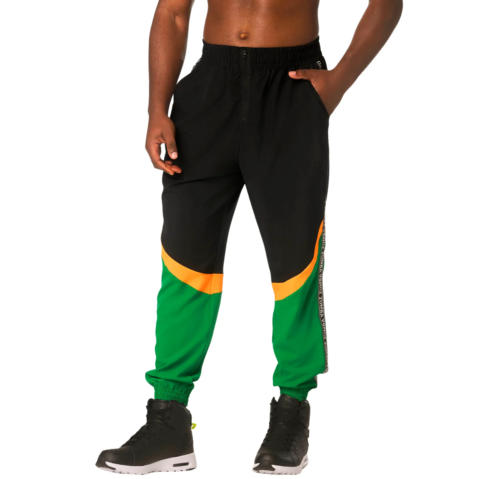 Zumba Sunset High Waisted Track Pants